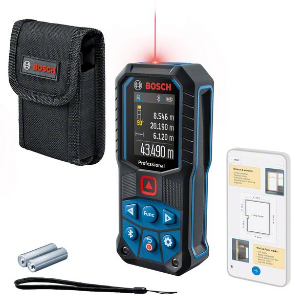 Lāzera tālmērs Bosch GLM 50-27 C, ± 1.5 mm, 0.05 - 50 m