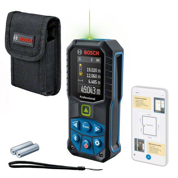 Lāzera tālmērs Bosch GLM 50-27 CG, ± 1.5 mm, 0.05 - 50 m