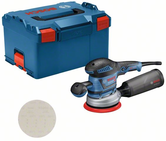 Ekscentra slīpmašīna Bosch GEX 40-150, 400 W, 5.500 - 12.000 min.-1