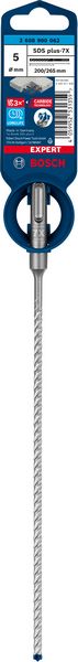 Bosch SDS+ 7X betoonipuur 5x200x265mm, 1 tk.