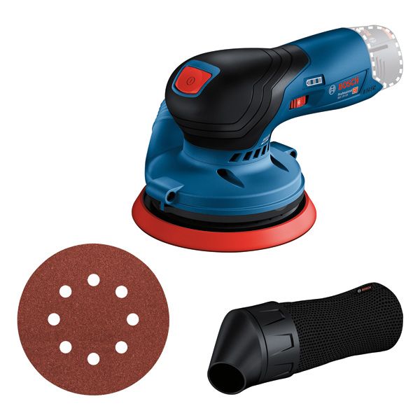 Akumulatora orbitālā slīpmašīna Bosch GEX 12V-125, SOLO, 12V, 12.000-20.000 min.-1