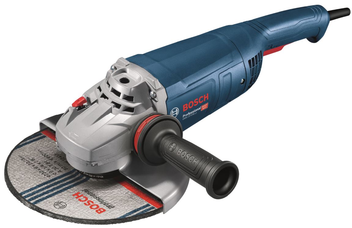 Leņķa slīpmašīna Bosch GWS 22-230 J, 2200 W, 6.500 min.-1