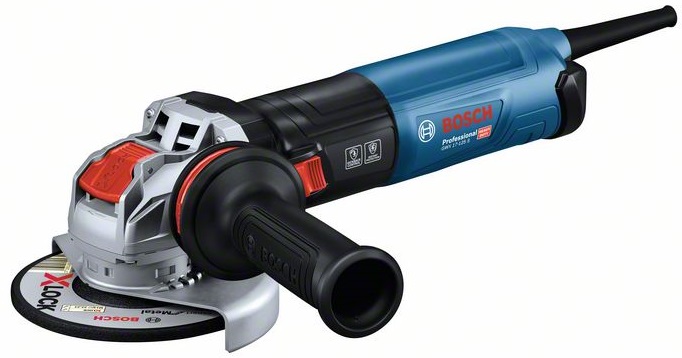 Leņķa slīpmašīna Bosch GWX 17-125 S, 1700 W, 2.800-11.500 min.-1