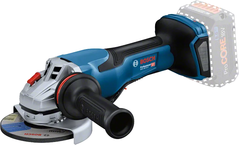 Cordless angle grinder Bosch GWS 18V-15 P, SOLO (Carton box)