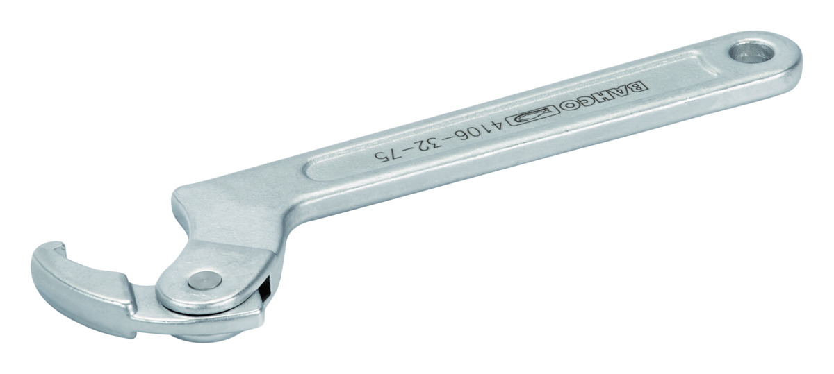 Adjustable hook wrench 35-60