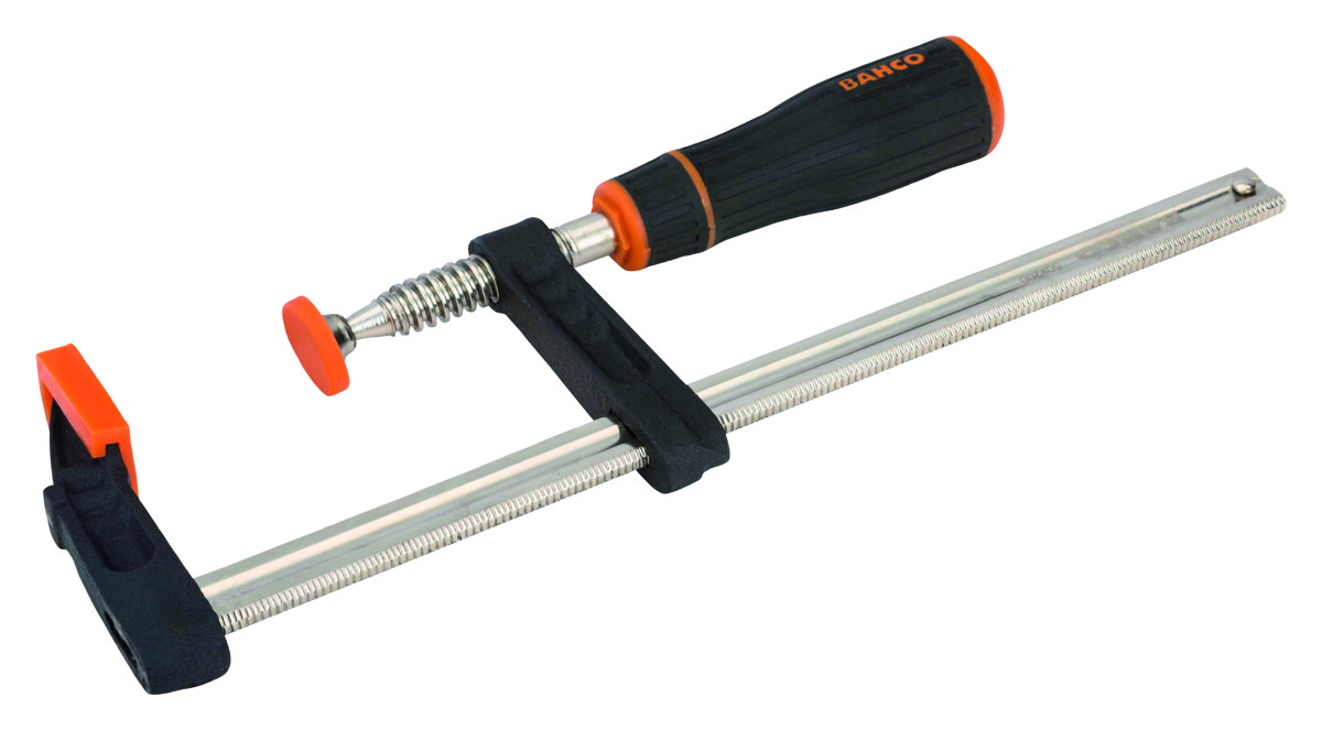 Bahco F skrūvspīles, profesionālas 420SH 120x1250mm ar izturīgu rokturi