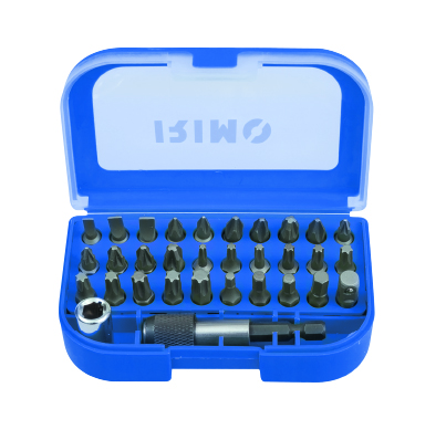Uzgaļu komplekts SL,PH,PZ,Torx,Hex 32 gab.