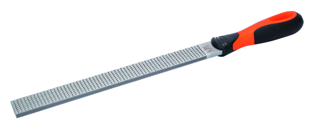 Plakanā rašvīle ar rokturi 250mm rievojuma tips 2