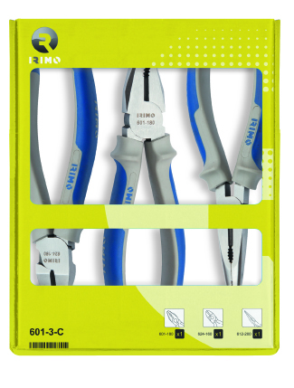 Pliers set 160/180/200mm 3 pcs Irimo