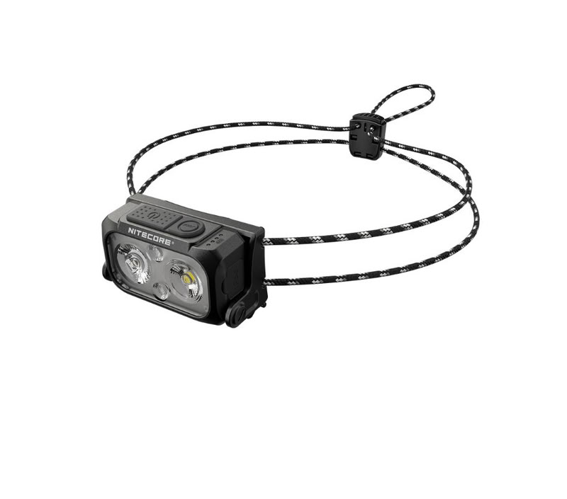 Nitecore NU21 360lm īpaši viegls USB-C uzlādējams galvas lukturis ar vairākām krāsu temperatūrām