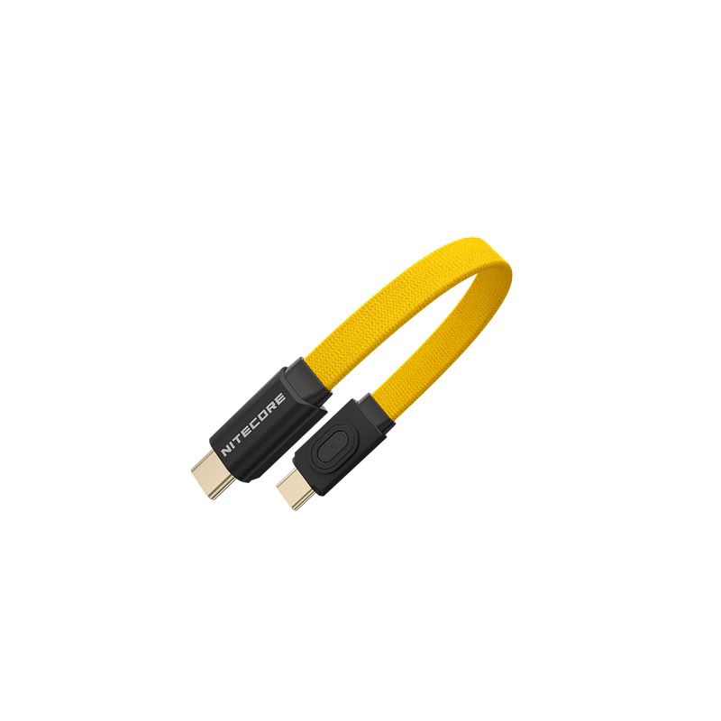 Nitecore NLink10 Type-C magnētisks USB-C 60W ātrās uzlādes kabelis, 7 cm