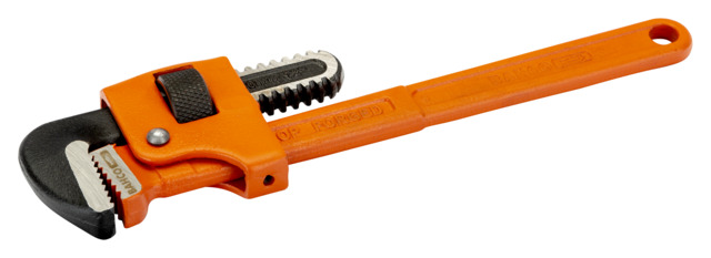 Stillson type pipe wrench 300mm max 1.3/4