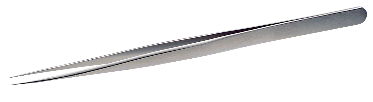Tweezers SS-SA, stainless steel, anti-magnetic, 140mm