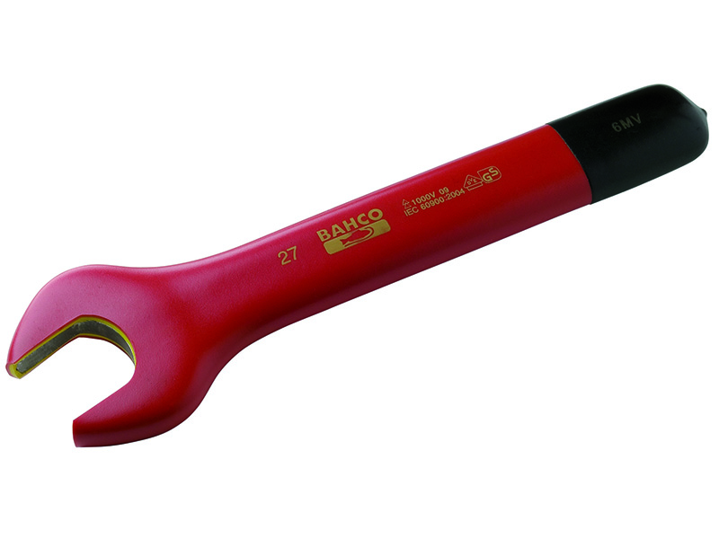 Insulated open end wrench 6MV 17mm 1000V VDE