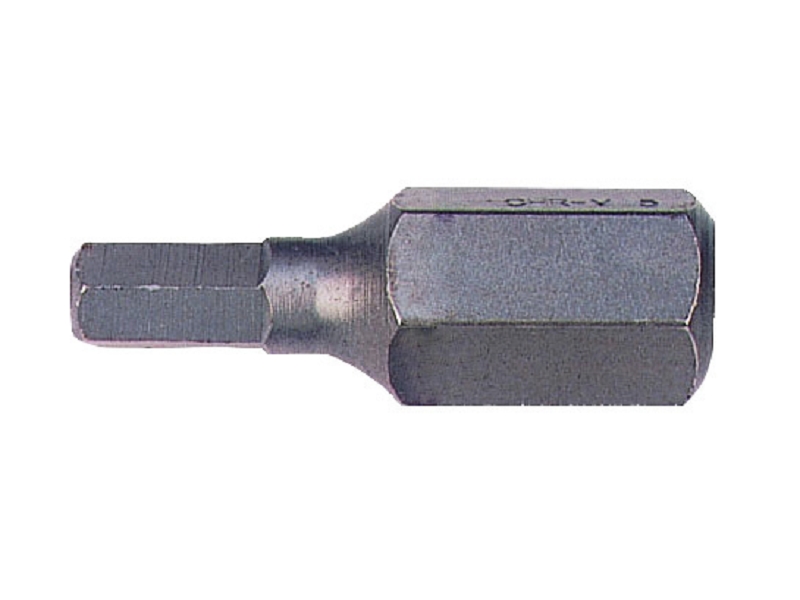 Hexagonal bits 5x30mm 5 pcs 10mm drive
