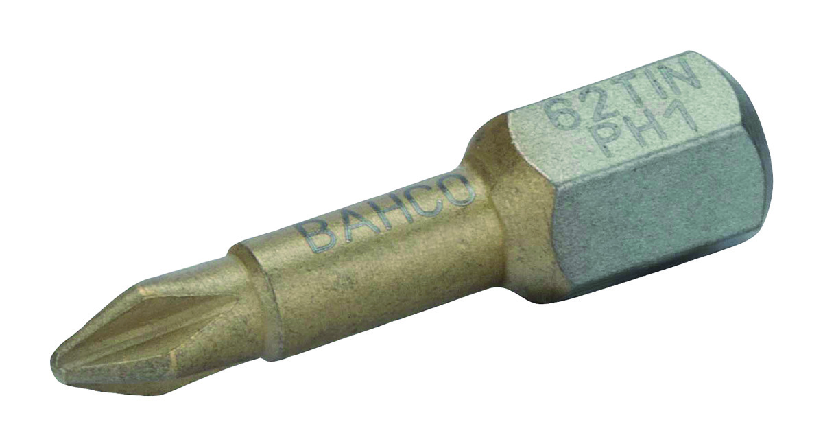 Bits TIN Torsion PH1 25mm 10pcs