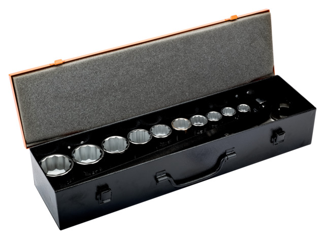3/4 bihexag. socket set 21 pcs