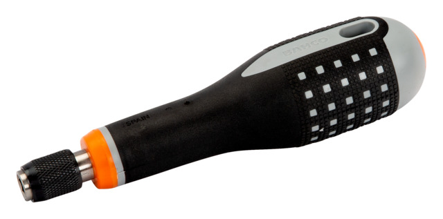 ERGO™ screwdriver handle with quick release for 1/4