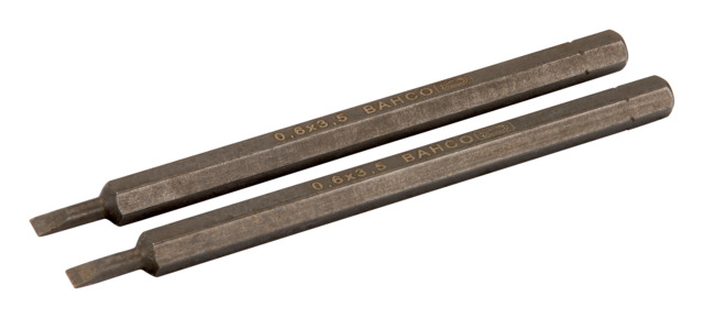 2 HEX blades 1/4 0,6x3.5 100mm
