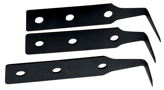 3 pcs l shape blades set
