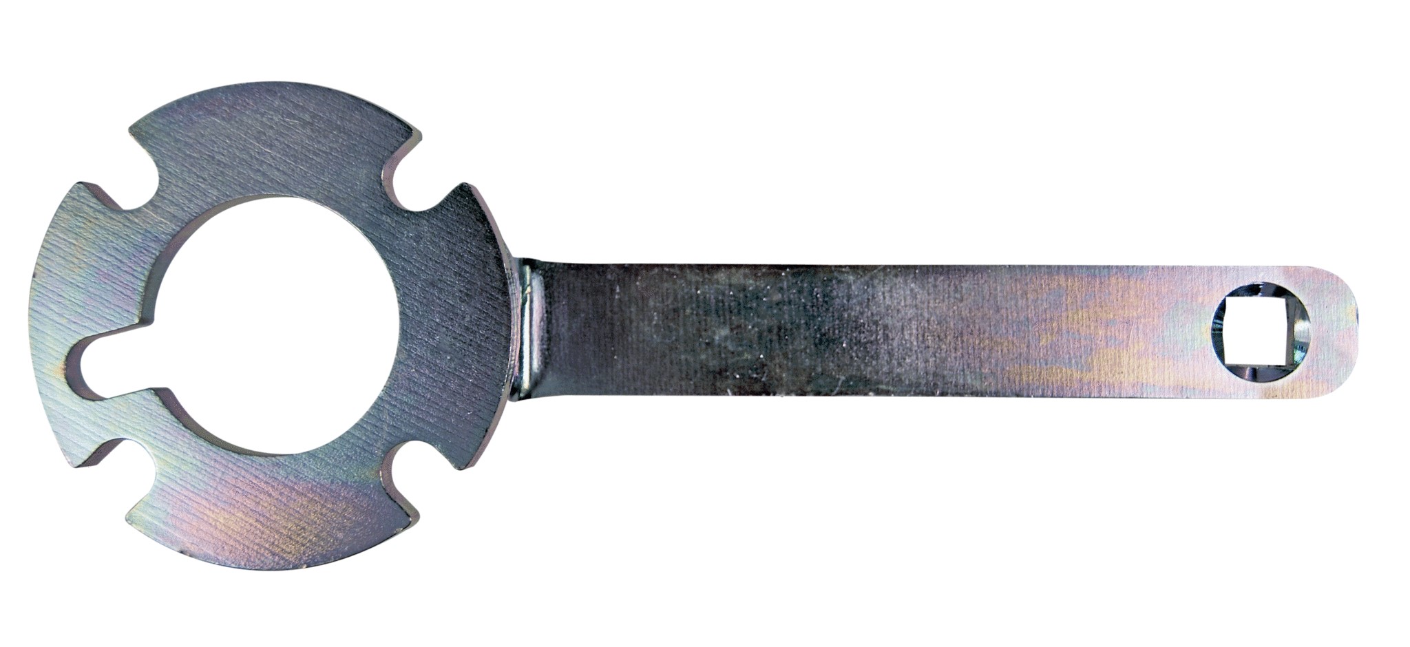 Crankshaft pulley holding tool for Volvo