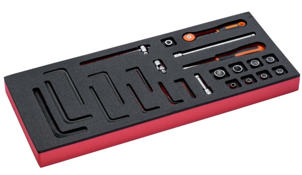 Fit&Go 1/3 Foam Inlay 1/4