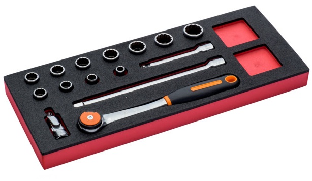 Fit&Go 1/3 Foam Inlay 1/2
