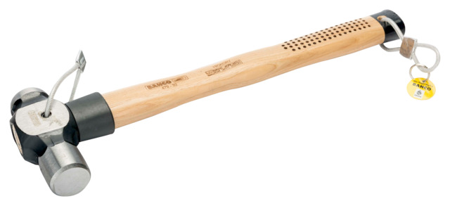 Ball pein hammer 450g with safety ring