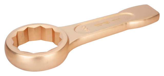 Non-sparking ring-end slogging wrench Bahco CU-BE, 56mm