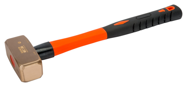 Non-sparking sledge hammer Bahco CU-BE, fiber handle, 2500g, 700mm