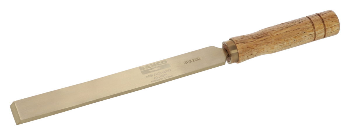 Non-Sparking scraper Bahco AL-BR, with handle 325mm