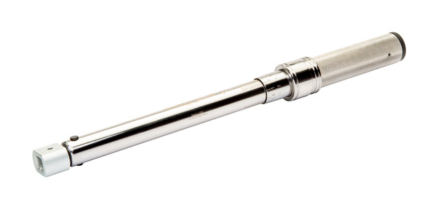 Click torque wrench with interchangeable heads 1-5Nm ±4% (CW) 9x12, 235mm metal handle