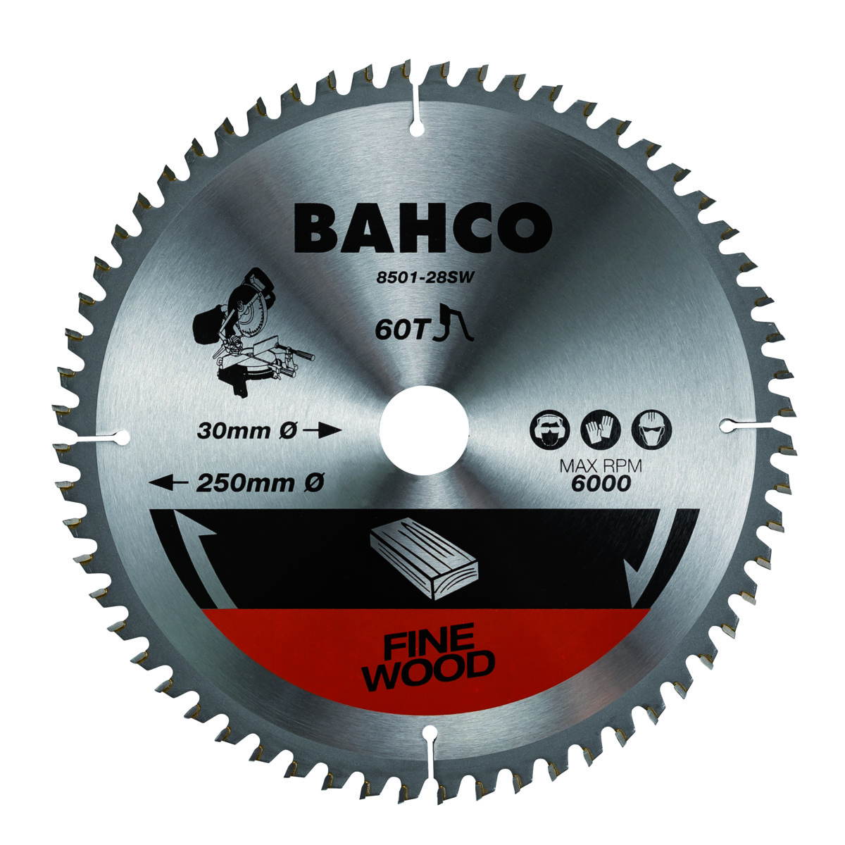 Zāģripa kokam Bahco 260x30mm 24H 0°