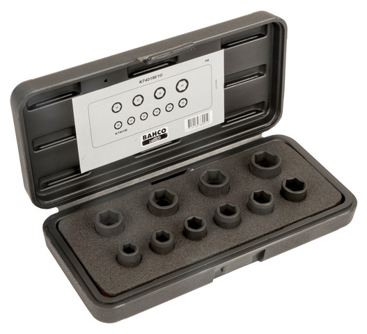 Impact socket set 3/8