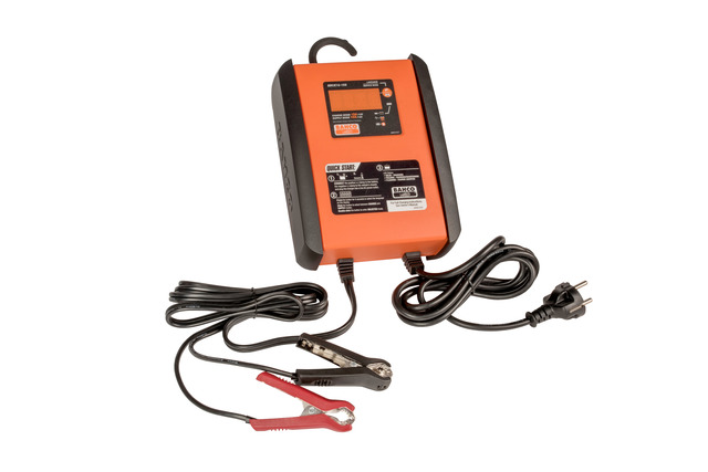 Fully automatic charger/maintainer for 12V Batteries with supply mode, 15A