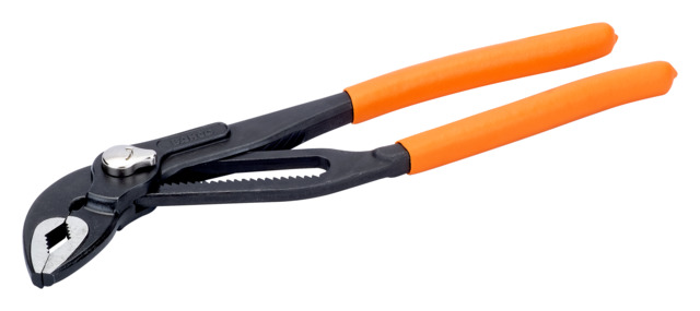 Slip joint pliers Bahco, quick adjust 300mm, max 71mm, PVC handles