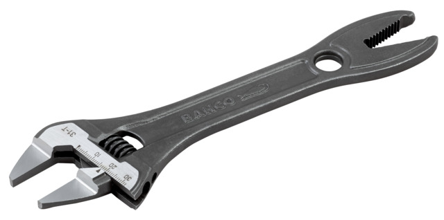 Regulējama stellatslēga ar plāniem žokļiem un aligator tipa žokli 209mm max 32mm