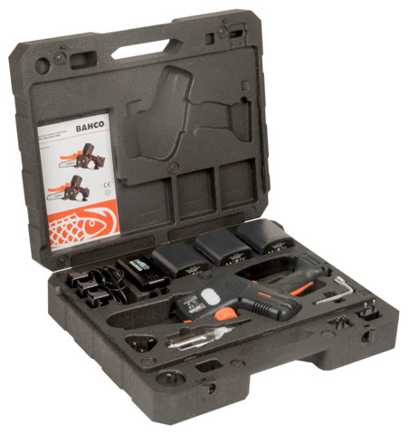 Cordless mini chainsaw 600W, 21.8V, 1,8kg