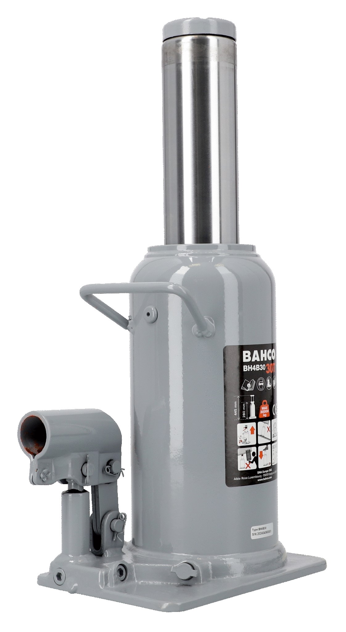 Bottle jack, Premium 30t 280/445mm