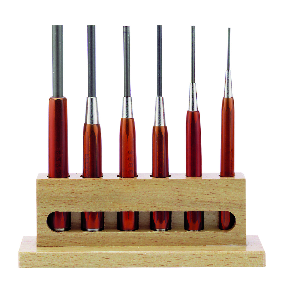 Cotter pin punches set