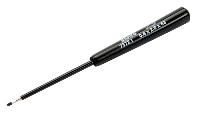 Precision flat screwdriver 7372I 0,4x2,5x75mm