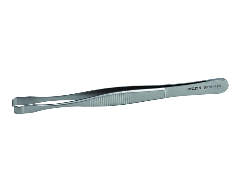 Tweezers for inserting and de-soldering vertical components 572-SA 145mm