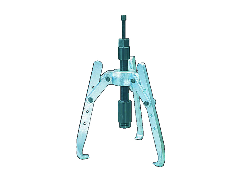 Hydraulic three-arm puller
