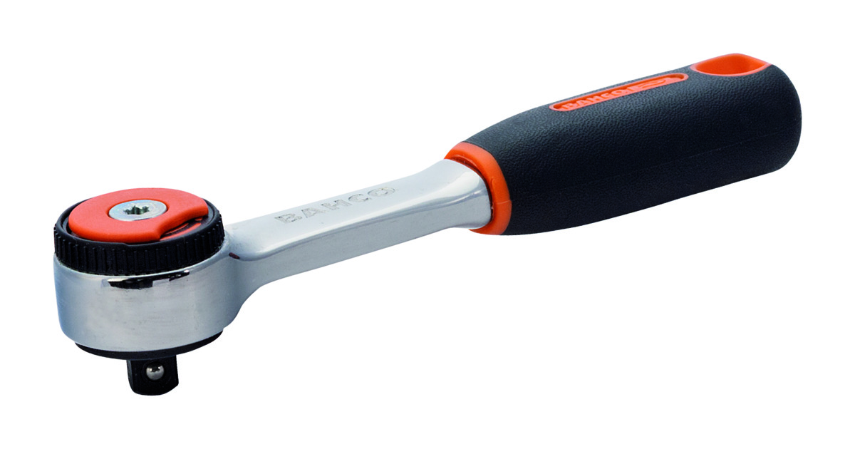 Reversible ratchet  72 teeth / 5° action angle 1/4