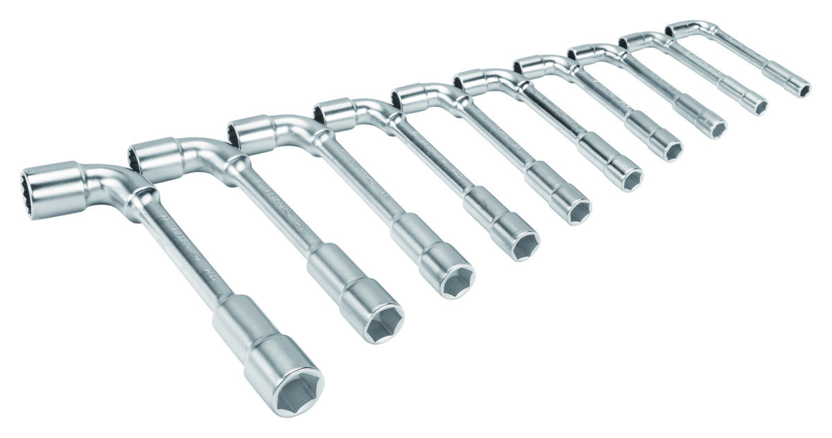 Double end socket wrench set