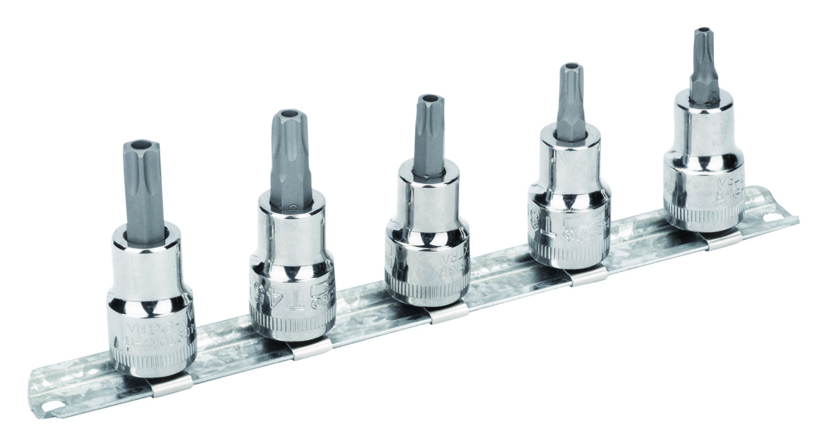Socket drivers 7409TORX set TR27-TR50 5 pcs 3/8