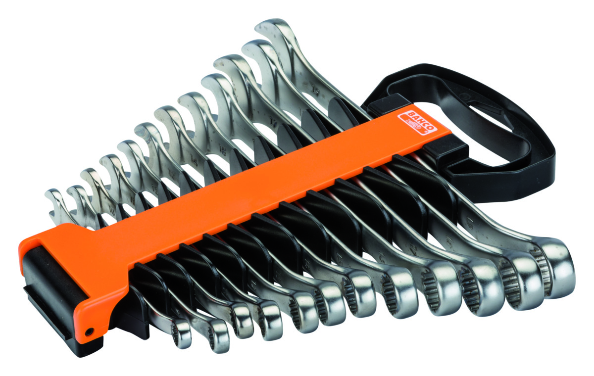 Offset combination wrenches set 1952M 8-19mm 12pcs