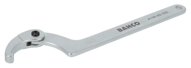 Adjustable hook wrench 115-165mm