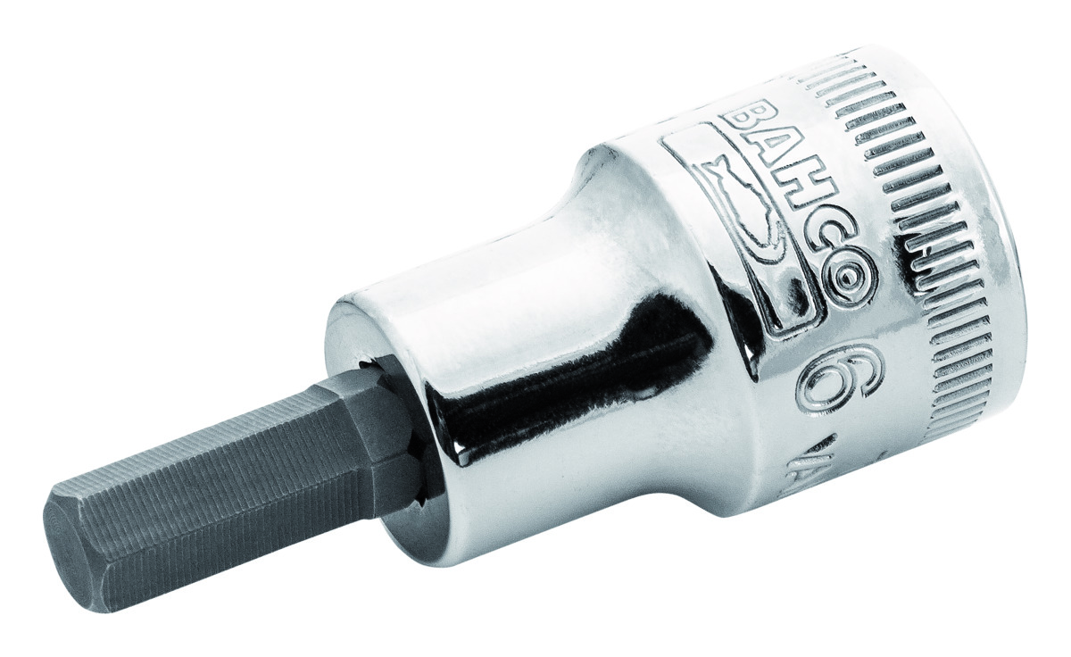 Hex head socket driver 7409M 6mm 3/8
