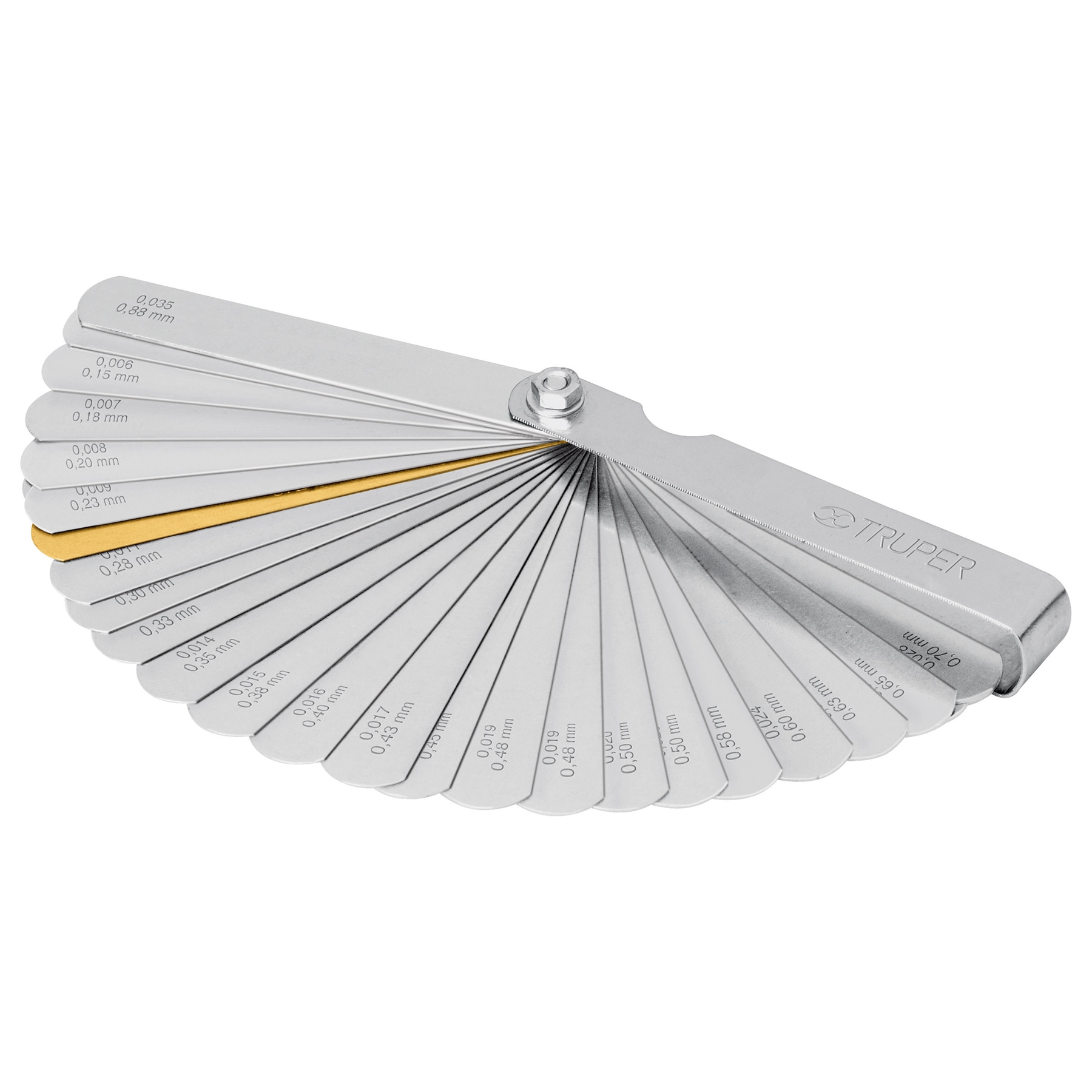 Taustmērs, 32 asmeņi, 0,04-0,88 mm Truper®